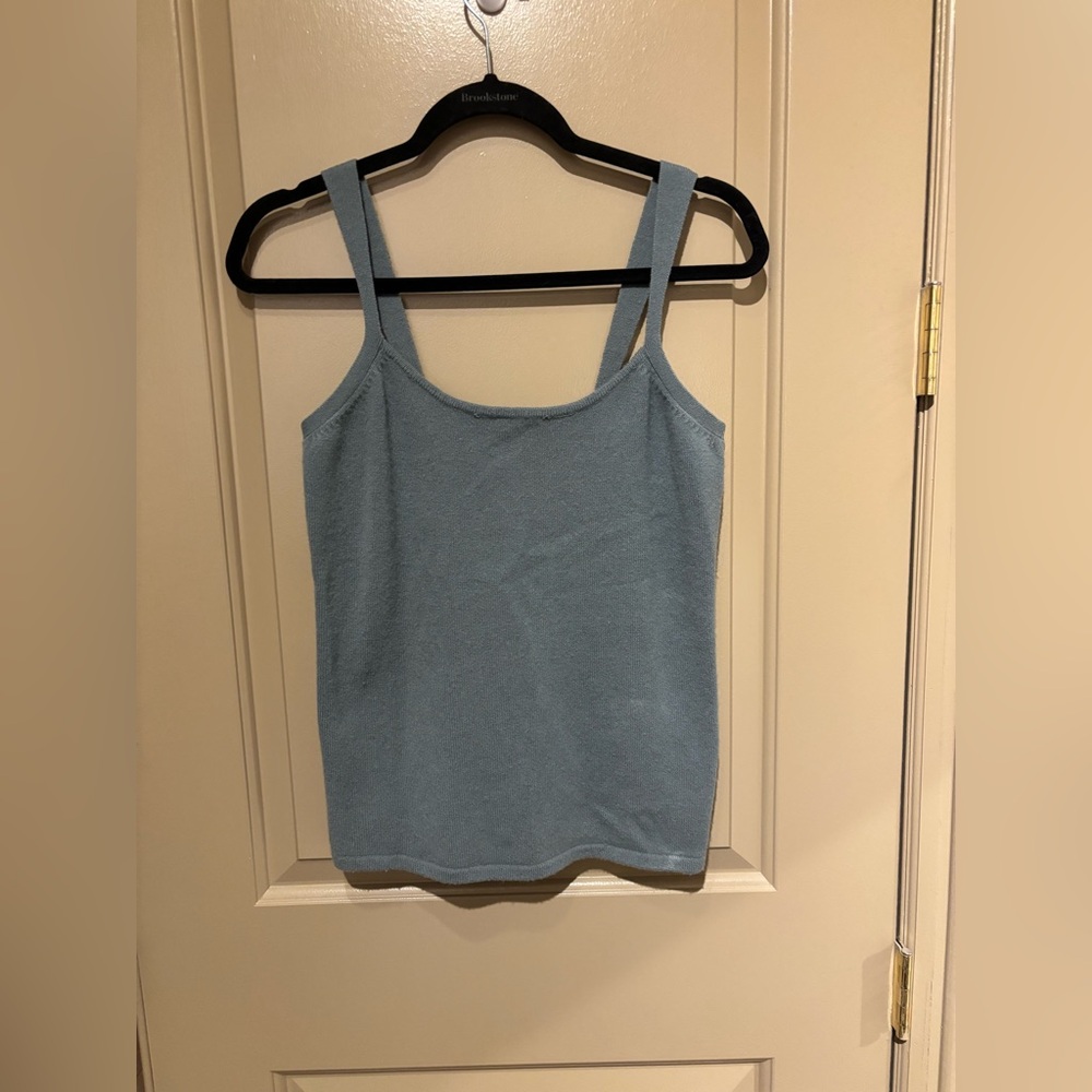 Theory Cashmere Tank Top Sweater